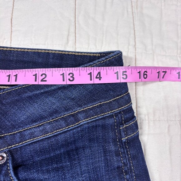 Hudson Womens 28 Signature Bootcut Jeans Dark Wash Classic Elm Y2K - Picture 5 of 9